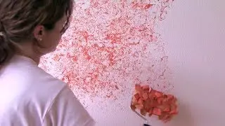 Coop Bau+Hobby Tutorial: Kreative Wandgestaltung mit Effektfarben