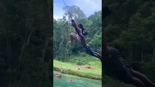 This Summer is Going Amazing #shortsvideo #adventurevacation #trendingshorts #falls #jamaica