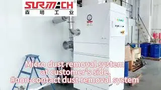 Non-contact web cleaning system