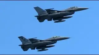 2021 Atlantic City Airshow - NJ ANG F-16C Fighting Falcons
