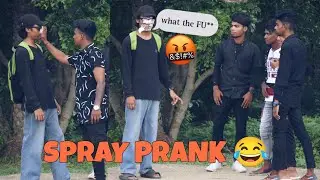 Snow Spray Prank On Public 😝| Case Gone Extremely  Wrong | Tithysagar Creation |