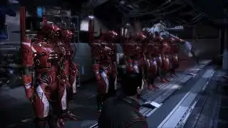 Mass Effect 3: Geth Primes on the Normandy