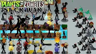 Plants Vs Zombies Stick War Legacy v0.7 | Link Download & Gameplay