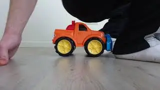 butt ride a toy car
