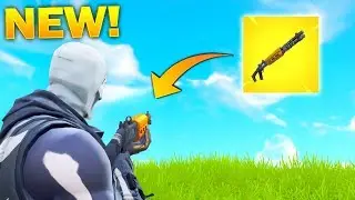 *NEW* LEGENDARY PUMP SHOTGUN Gameplay! Fortnite New SHOTGUN Weapon Showcase (Fortnite Battle Royale)