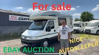 2003 AUTOSLEEPER EXECUTIVE SE FOR SALE EBAY AUCTION NO RESERVE BY CAMPER NERD