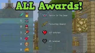 Minecraft Battle Mode - HIDDEN AWARDS, BEST AWARDS