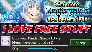 FREE 100 CRYSTALS AND EX TICKET! SLIME WEB STORE W! (Slime: Isekai Memories)
