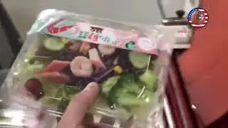 Automatic vegetable salad tray box L type film cutting wrapping sealing packing machine