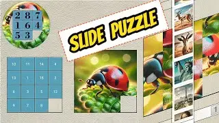 Picture Perfect or Number Crunch? Sliding Puzzle Fun for Everyone!