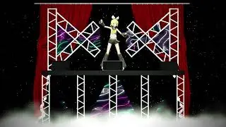 shinjinrui Rin kagamine Ver Concert Hologram Ready MMD