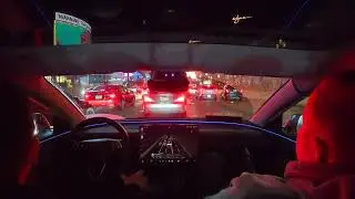 Vegas Strip Traffic in the rain and FSD 14.2.2.2 WITH David Moss (DTPFSD Hyperlpase 016)
