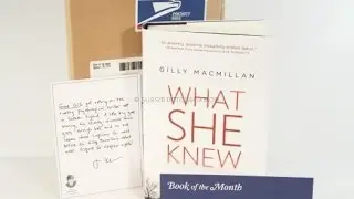 Book Of the Month December 2015 Unboxing + HUGE Coupon @bookofthemonth
