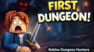 Roblox Dungeon Hunters Gameplay | First Dungeon & Epic Fights