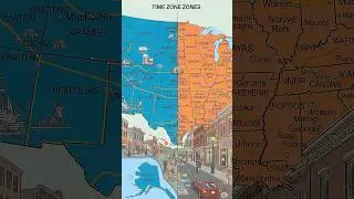 The US Has 6 Time Zones!🇺🇸