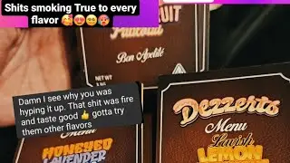 Dezzerts MENU Review.  full Review  Dessert . Barewood Bare Dezzerts Blueberry Bubble Bonanza