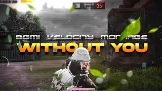 Without you 🥀 - JONY, HammAli & Navai II Best #BGMI3D velocity Montage on Android II FireboyOP