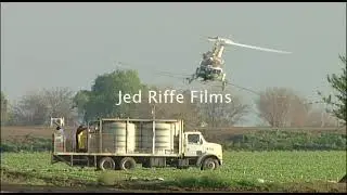 Helicopter Spraying Pesticides | Archival Footage