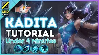 4-Minute Kadita Tutorial in the Mid Lane || (MLBB S36) 2025