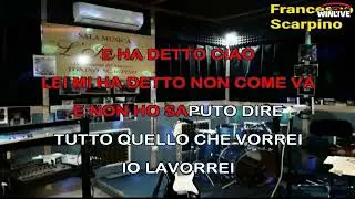 Karaoke - FRANCO  BASTELLI & A  ZIBETTI (Un uomo innamorato) Parlato +Cori K5