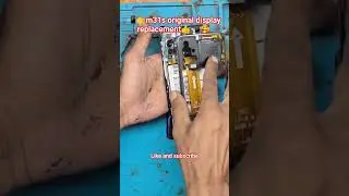 #📲👉samsung m31s original display replacement👍📲🥰#subscribetomychannel friends👍#thankyou