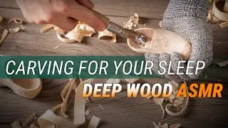 Satisfying ASMR | Carving Wood Like Butter for Sleep (No Talking)