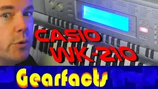 Casio WK-210 home keyboard with 76 keys