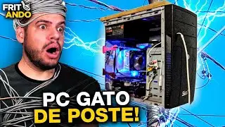 PC GATO DE POSTE vs PC com FAN ALIEN&Iacute;GENA - Os ASSUSTADORES PCs dos INSCRITOS