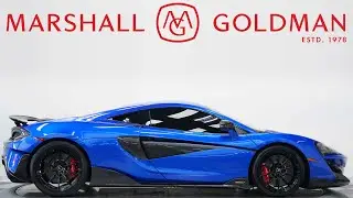 2019 McLaren 600LT in Vega Blue over Carbon Black for sale