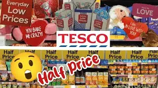 Tesco Reduced Items Haul 💸 😲Biggest Savings This Week!😲 #valentinesday #shopwithme #ukshopping #haul