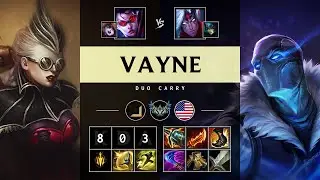 Vayne ADC vs Varus - NA Challenger Patch 25.14