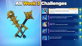 Fortnite All Week 3 Challenges Guide (Fortnite Chapter 2 Season 6) Week 3 Epic & Legendary Quests