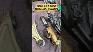 Honda K24 Nasty Cold Start Rattle #accord #crv #kseries #honda #2.4L cam crank correlation