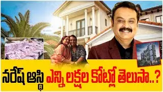 నరేష్ ఆస్థి ఎన్ని లక్షల కోట్లో తెలుసా..? | Vk Naresh Net Worth | Unknown Facts About Vk Naresh | TEW