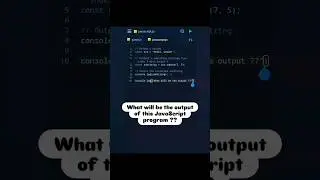 What will be the output of this JavaScript program #js #javascript #program