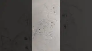 I tried to draw my family👨&zwj;👩&zwj;👧&zwj;👦 😊😊😇