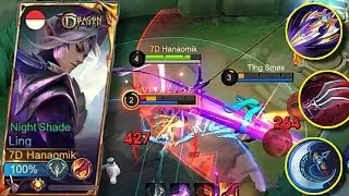 Unstoppable Ling Jungle! Most Effective Build High Damage & Anti-Lifesteal!