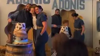Drake and Sophie Reunite to Celebrate Their Son Adonis&rsquo; 8th Birthday Party