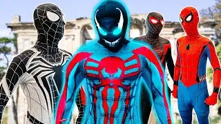 TEAM SPIDER-MAN vs VENOM || THE SUPER BATTLE With BAD GUY TEAM ( Live Action )