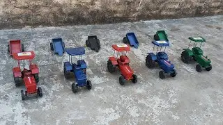 Tractor wala cartoon video mini tractor tractor Mein trolley Jodi 