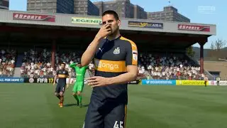 Late Drama! Fulham 2&ndash;1 Newcastle Utd | Full Match | FIFA 17