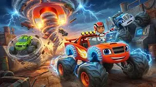 Blaze and the Monster Machines FULL Episode | Magnetic Scrap Metal Menace! 🧲 | Kids Cartoons & STEM