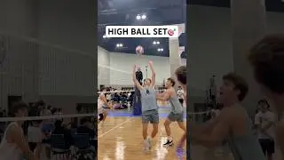 Going High over the BLOCK↗️🏐 #volleyball #vollyballtournament #haikyuu