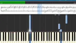 [Angel Beats!] OST My Most Precious Treasure (full 2014 ver.) Piano Synthesia Tutorial