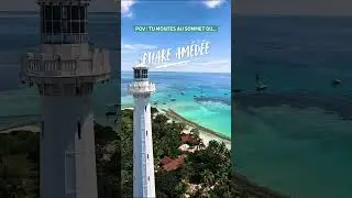🔭 Vue &agrave; 360&deg; depuis le sommet du Phare Am&eacute;d&eacute;e : le lagon comme vous ne l&rsquo;avez jamais vu ! #VueLagon