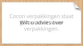 Kartonnen Dozen Op Maat Bestellen bij Cocon Verpakkingen
