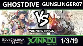 F@X 283 SC6 - Ghostdive (Talim) Vs. gunslinger07 (Geralt) - Soul Calibur VI Winners Final
