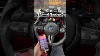 Как проверить содержание этанола! #bmw #mhd #flexfuel #e30 #b58 #440 #modified #diy #tuning #turbo