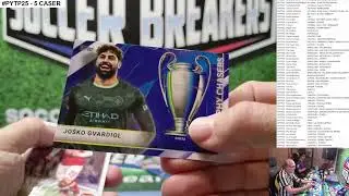 (5 CASER!) 2025-26 Topps UEFA Club Competitions CC26 Soccer 60 Hobby Box PYT 5x Case Break #PYTP25