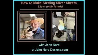 How to Make Sterling Silver Sheets - Silversmith Tutorial